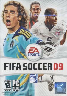 FIFA Soccer 09 2009 ea Games WinXP Vista PC Game New 014633153736