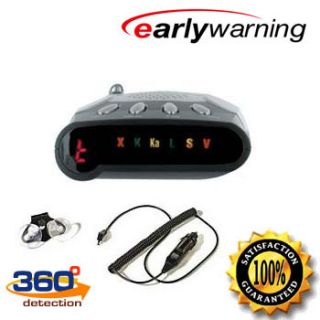 Early Warning Radar Laser Detector for Peaceful Driving