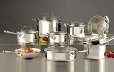 Emerilware Stainless Steel 14 PC Cookware Sets by All Clad