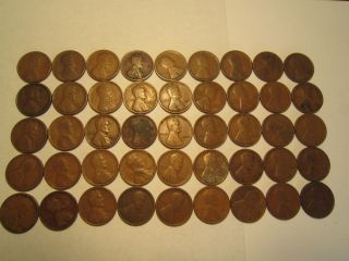  Lot of Lincoln Cents 1910 1929s