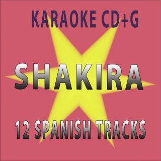 KARAOKE CD G EN ESPANOL 12 HITS DE SHAKIRA LO MEJOR DE 2000 OJOS ASI Y