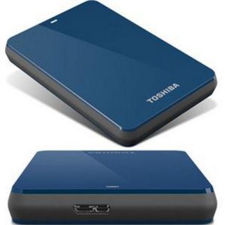  500 GB External Hard Drive Blue USB 3 0 5400 RPM 883974913480