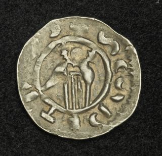 1687, Bohemia & Moravia, Otto I SlienyI. Scarce Silver Denar. Olmutz