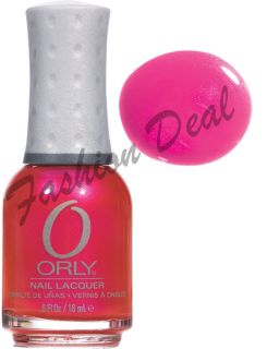 New Orly Berry Blast Colour Polish Nail Lacquer Full Size 0 6 oz 18ml