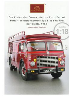 CMC Prospect Ferrari Racing Transporter Type Fiat 642 RN2 Bartoletti