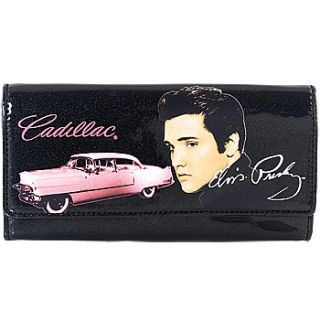 New Elvis Presley The King Signature Pink Cadillac Black Vinyl Trifold