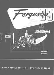 us questions ferguson twenty eighty 20 85 tractor operator manual