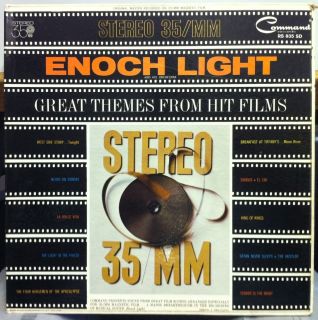 Enoch Light Great Themes from Hit Films LP VG RS 835 SD Vinyl 1962