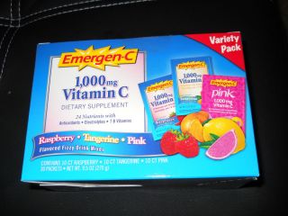 Emergen C 1,000 mg Vitamin C & Nutrients Variety Flavored Fizzy Drink
