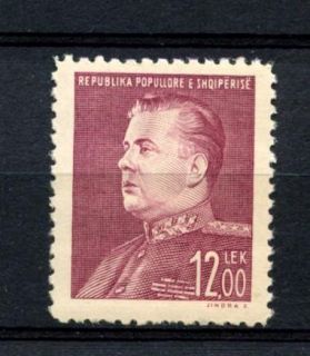 Albania 1949 SG 523 12L General Enver Hoxha MNH A23282