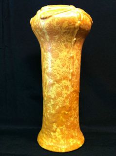  Ephraim Faience Damselfly Vase