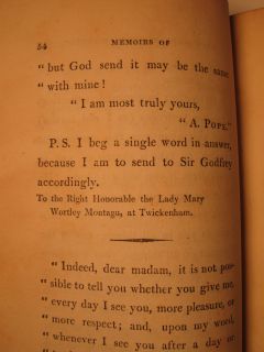 1803 Works of Lady Mary Montagu 5 Vols w Facsimiles