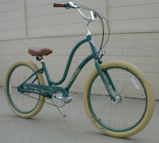 Electra Townie Balloon 8i Fat Tire Cruiser Step thru Womans Bicycle
