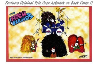 Kiss 246 Eric Carr Official Rock Heads Comic Book Poster Drum Skin