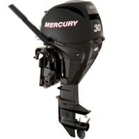 2010 Mercury 30 HP Electric Start 4 Stroke Outboard Motor Tiller 20
