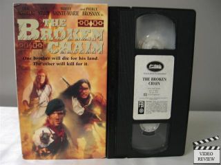 The Broken Chain VHS Eric Schweig Wes Studi Buffy Sainte Marie Pierce