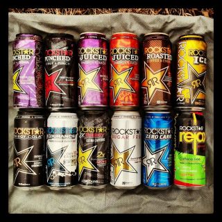 Rockstar Energy Drinks 5 Flavors Available