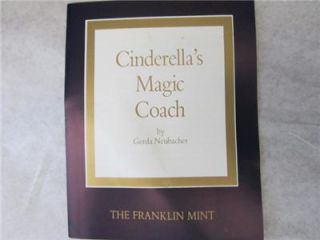Cinderellas Magic Coach by Gerda Neubacher The Franklin Mint RARE