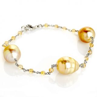 Imperial Pearls by Josh Bazar Pearls 10 11mm Cultured Golden South Sea