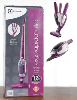 Electrolux Ergorapido Ultra Purple 2 in 1 Hand Stick Bagless Vacuum