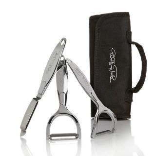  steel 3 piece peeler set with cloth storage case rating 15 $ 19 95 s