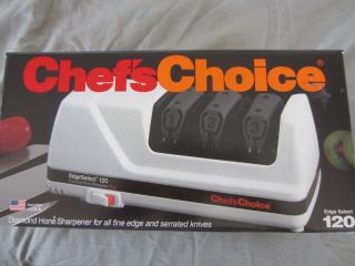 CHEFS CHOICE EDGE SELECT 120. NEW IN BOX GREAT DEAL