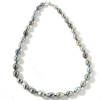  by Turia 6.5 10mm Cultured Tahitian Pearl 18 Necklace with 14K Clasp