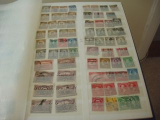 USA Collection in Lighthouse Stockbook Stamps from Early