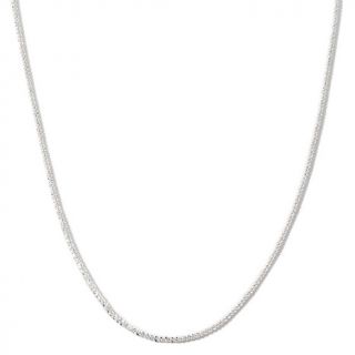  Necklaces Chain Sterling Silver Glitter Rope Chain 16 Necklace