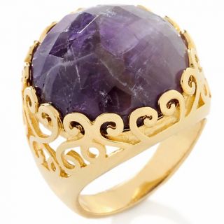 123 395 technibond 17 75ct faceted amethyst ring note customer pick