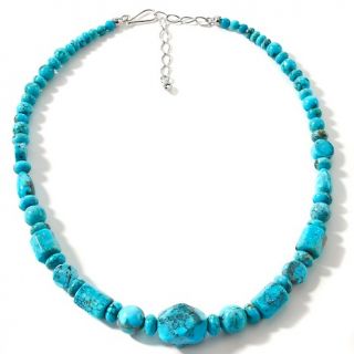  by Jay King Jay King Anhui Turquoise Sterling Silver 18 1/2 Necklace