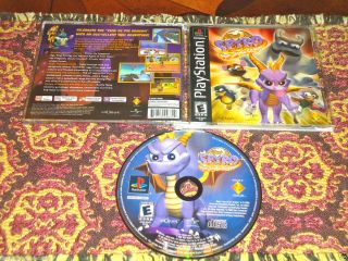 Spyro Year of Dragon Sony PlayStation 1 2000 PS1 PS2 Game Toy Disc