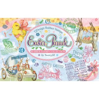 rubber stamp set easter parade rating 1 $ 21 95 s h $ 3 95 this