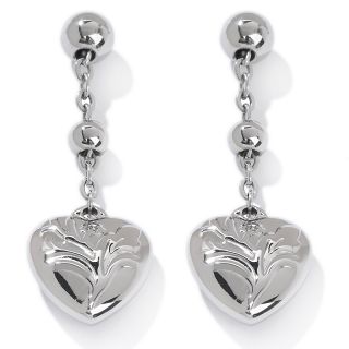  puffed heart drop earrings note customer pick rating 27 $ 13 97