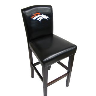  Denver NFL Set of 2 Embroidered Logo 24 Pub Chairs   Broncos