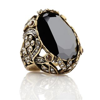 Heidi Daus Dare to Wear Crystal Accented Knuckle Ring