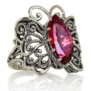 Jewelry Rings Gemstone Orvieto Silver 3.5ct Pink Quartz