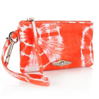 Elliott Lucca Tie Dyed Small Soft Leather Wristlet