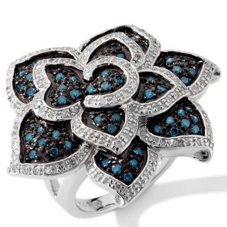  diamond sterling silver flower ring note customer pick rating 33 $ 349