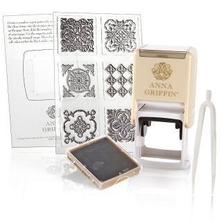Anna Griffin Self Inking Scrapbook Stamp Kit   6 Stamps