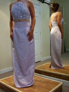 Pageant, Prom,Formal Dress~SEXY SZ.8~PEEK A BOO TUMMY~EVENING GOWN