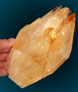 Golden Calcite Doubleterminated Crystal Elmwood TN