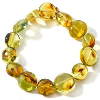 Age of Amber Beaded Insect Stretch Bracelet