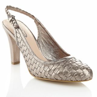  lucca cadiz woven leather slingback pump rating 1 $ 43 98 s h $ 6