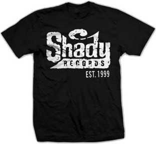 Shady Records Logo 8 Mile Eminem Hip Hop Soft Licensed Adult T Shirt s