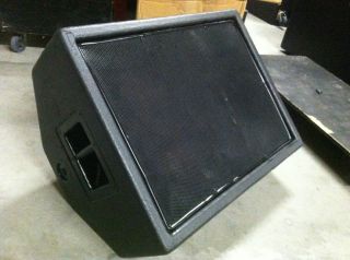 Empty Unloaded Monitor Speaker Enclosure 15 Cabinet Biamp Only