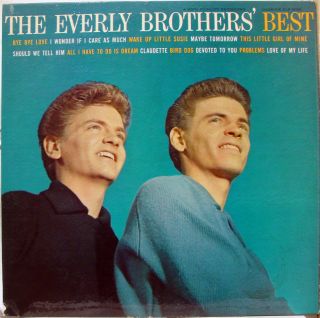 Everly Brothers The Best LP Vinyl CLP 3025 VG 1959