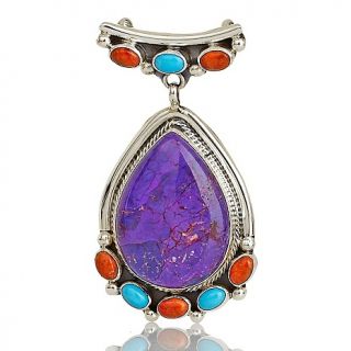 Jewelry Pendants Gemstone Chaco Canyon Purple Turquoise