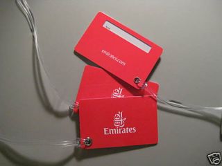 New Heavy Duty Emirates Airlines Baggage Tags Dubai