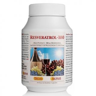  Supplements Antioxidants Andrew Lessman Resveratrol 100   60 Capsules